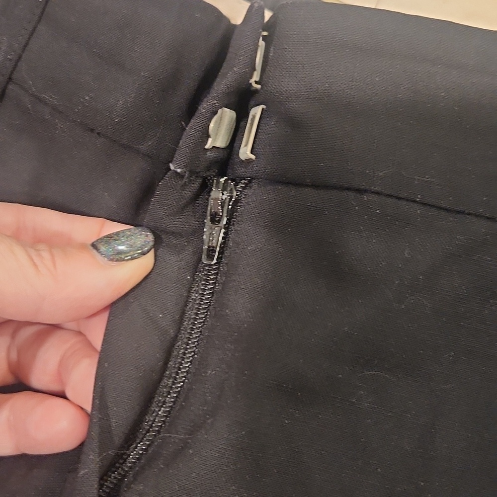 Theory Classic Black Flare Pants Size 10! - Picture 6 of 10